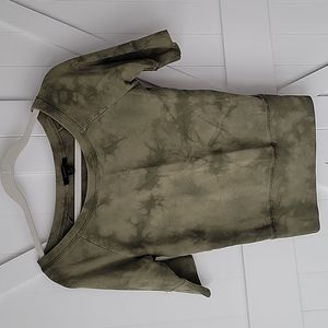 Express tie-dyed top